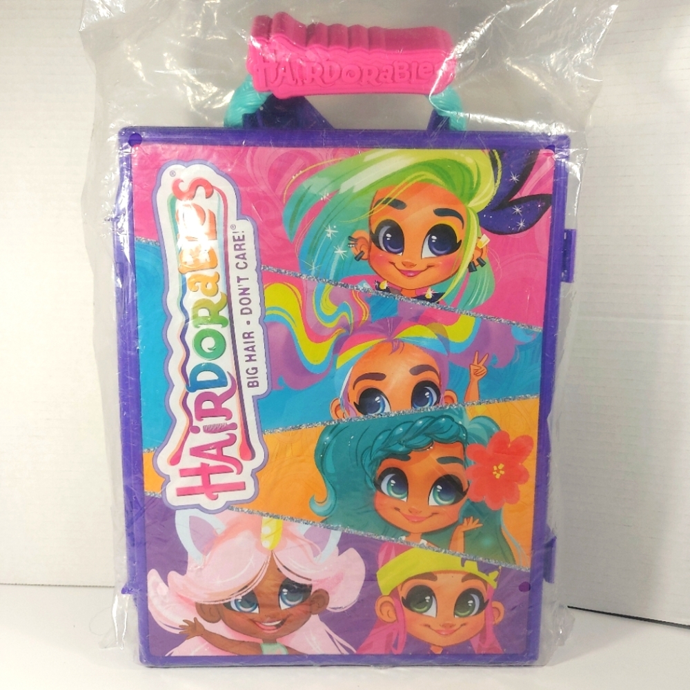 NWT Hairdorables Plastic Doll Accessory Storage Carry Case